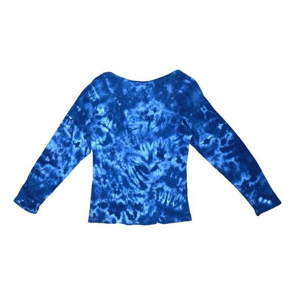 Vintage NFL 2005 Super Bowl XXXIX Embroidered Tie Dye Top - Size Large - Picture 3 of 5